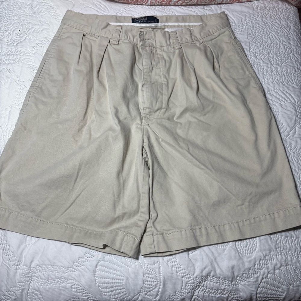 Polo by Ralph Lauren Beige Cotton Shorts